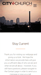 Mobile Screenshot of citychurchstl.org